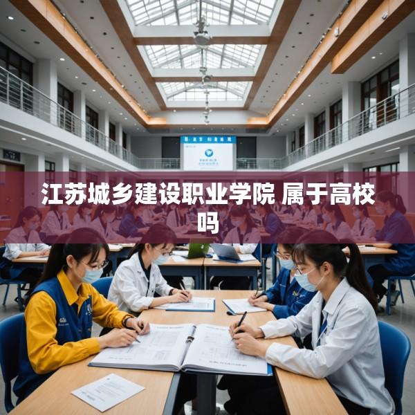 江苏城乡建设职业学院 属于高校吗
