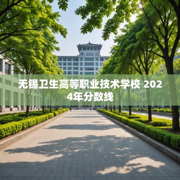 无锡卫生高等职业技术学校 2024年分数线