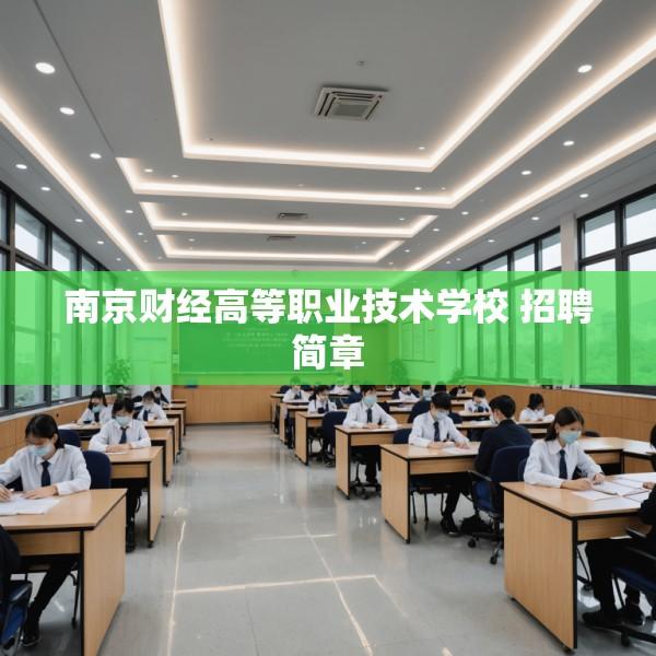 南京财经高等职业技术学校 招聘简章