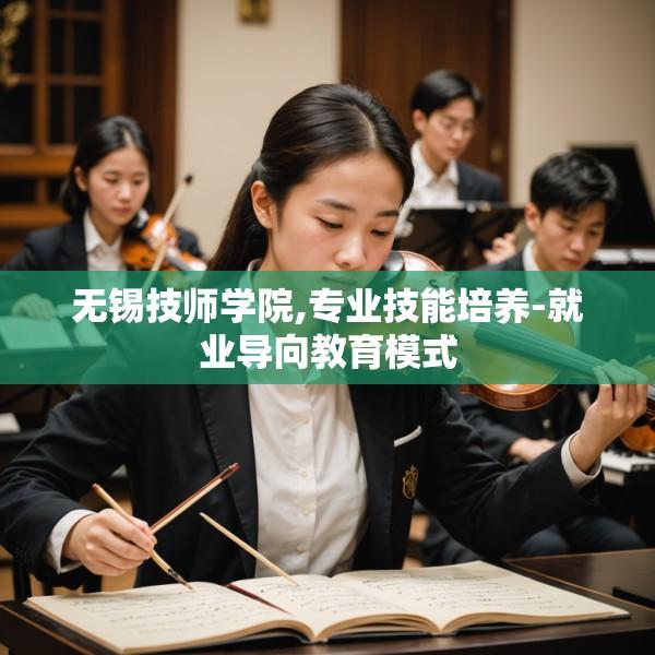 无锡技师学院,专业技能培养-就业导向教育模式