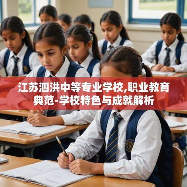 江苏泗洪中等专业学校,职业教育典范-学校特色与成就解析