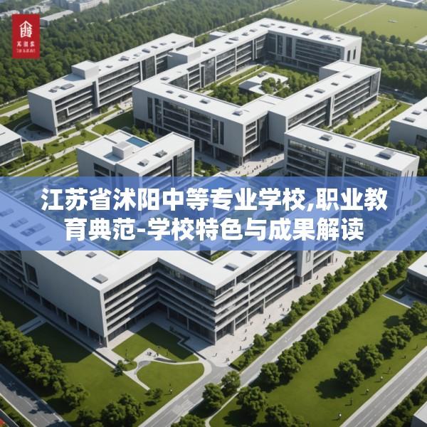 江苏省沭阳中等专业学校,职业教育典范-学校特色与成果解读