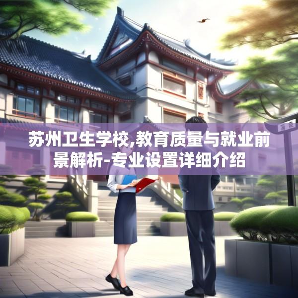 苏州卫生学校,教育质量与就业前景解析-专业设置详细介绍