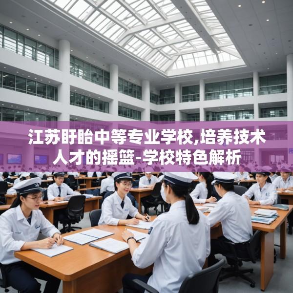 江苏盱眙中等专业学校,培养技术人才的摇篮-学校特色解析