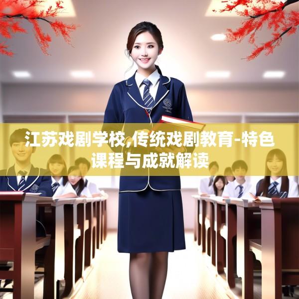 江苏戏剧学校,传统戏剧教育-特色课程与成就解读