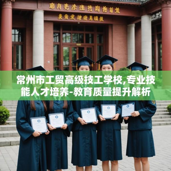 常州市工贸高级技工学校,专业技能人才培养-教育质量提升解析