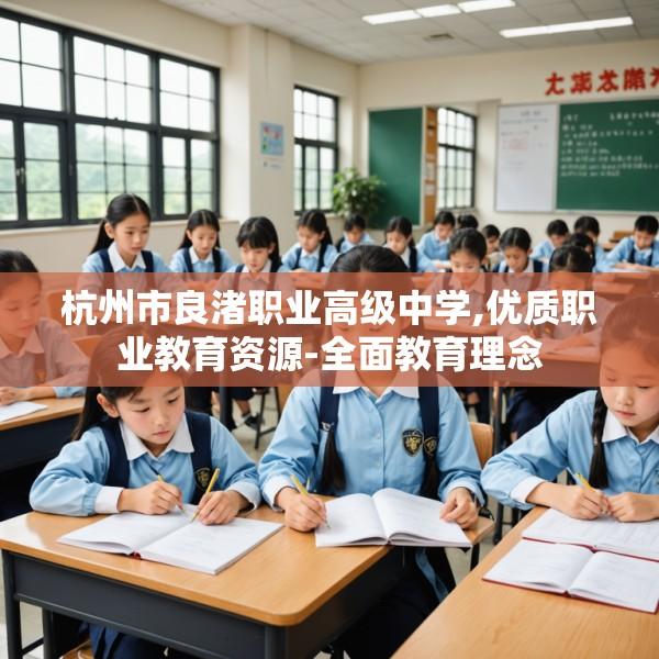 杭州市良渚职业高级中学,优质职业教育资源-全面教育理念