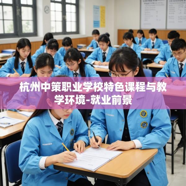杭州中策职业学校特色课程与教学环境-就业前景