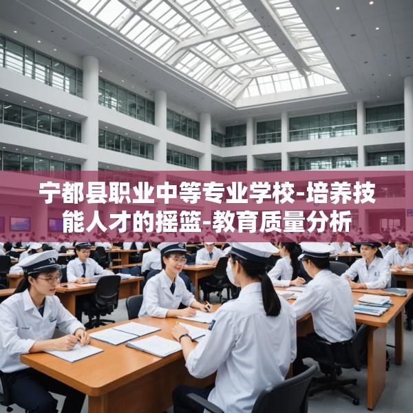 宁都县职业中等专业学校-培养技能人才的摇篮-教育质量分析
