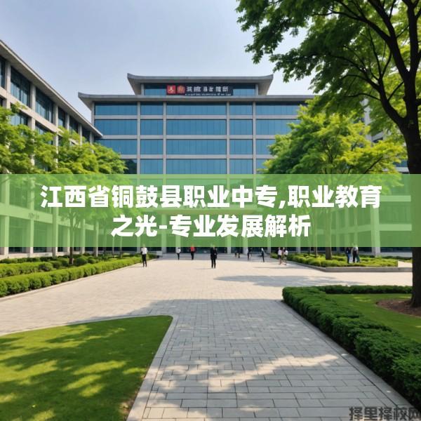 江西省铜鼓县职业中专,职业教育之光-专业发展解析