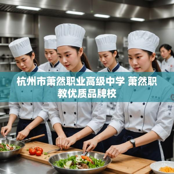 杭州市萧然职业高级中学 萧然职教优质品牌校