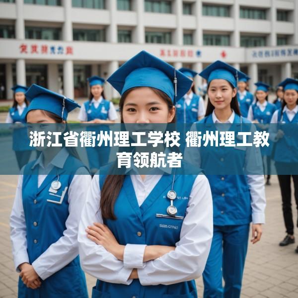 浙江省衢州理工学校 衢州理工教育领航者