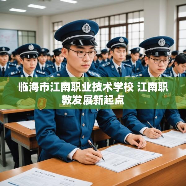 临海市江南职业技术学校 江南职教发展新起点