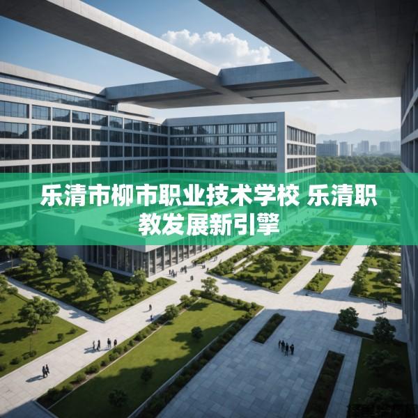 乐清市柳市职业技术学校 乐清职教发展新引擎