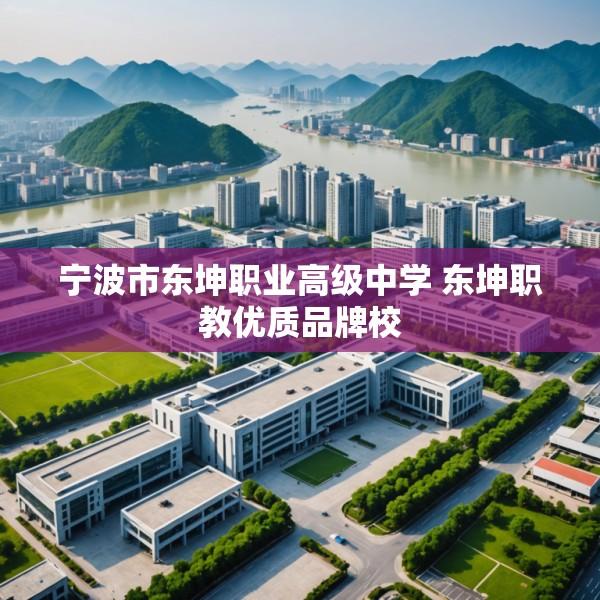 宁波市东坤职业高级中学 东坤职教优质品牌校