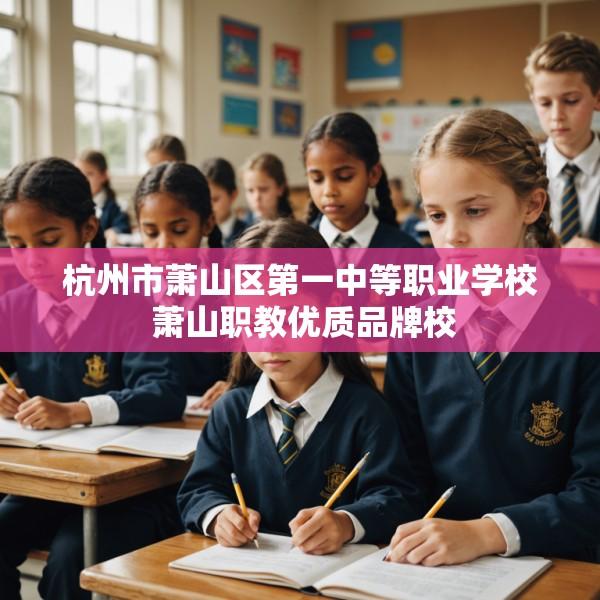 杭州市萧山区第一中等职业学校 萧山职教优质品牌校
