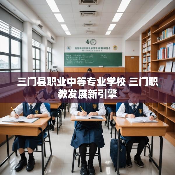 三门县职业中等专业学校 三门职教发展新引擎