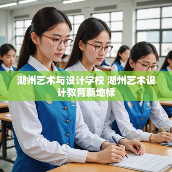 湖州艺术与设计学校 湖州艺术设计教育新地标