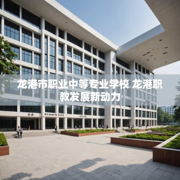龙港市职业中等专业学校 龙港职教发展新动力