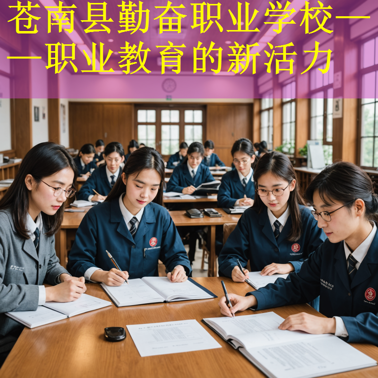 苍南县勤奋职业学校——职业教育的新活力