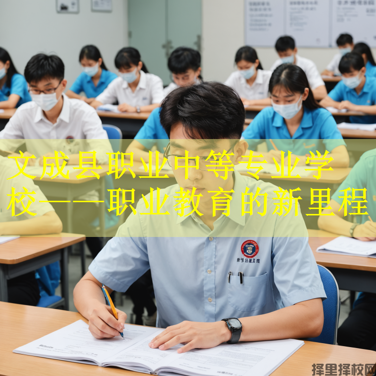 文成县职业中等专业学校——职业教育的新里程