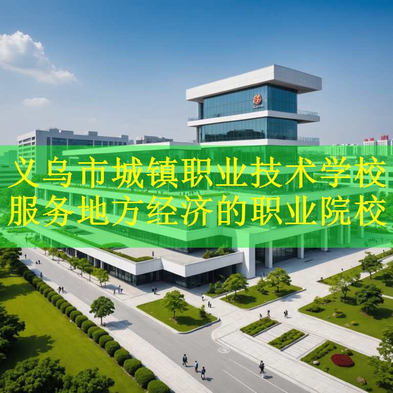 义乌市城镇职业技术学校 服务地方经济的职业院校