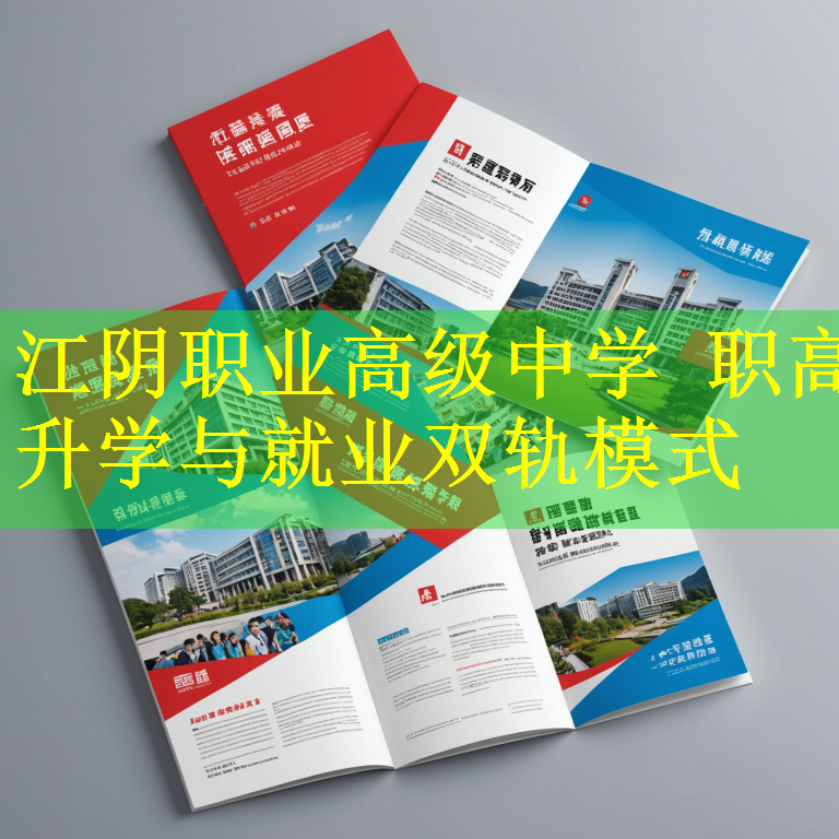 江阴职业高级中学 职高升学与就业双轨模式