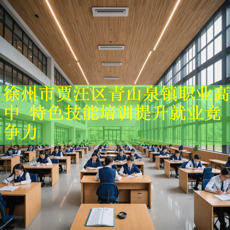 徐州市贾汪区青山泉镇职业高中 特色技能培训提升就业竞争力