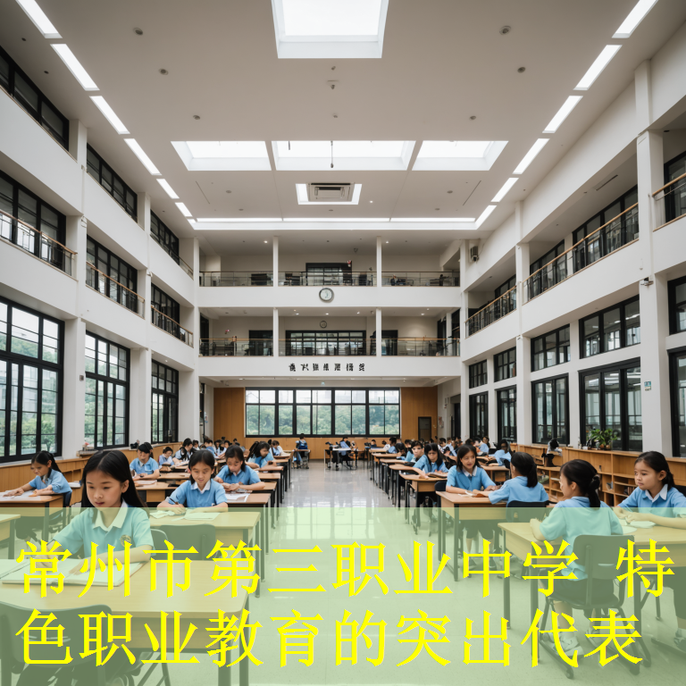 常州市第三职业中学 特色职业教育的突出代表
