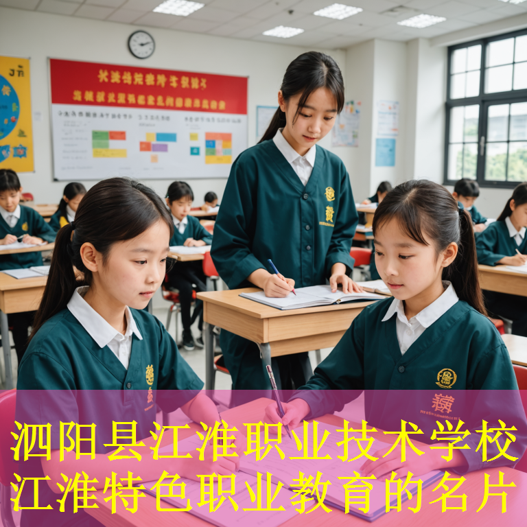 泗阳县江淮职业技术学校 江淮特色职业教育的名片