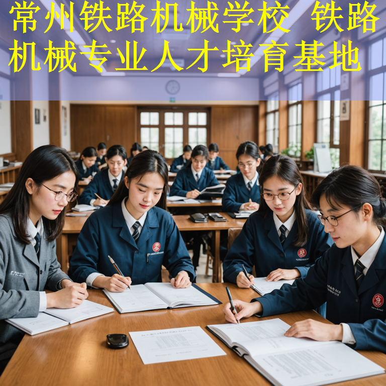 常州铁路机械学校 铁路机械专业人才培育基地