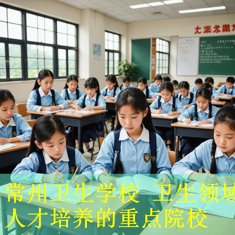 常州卫生学校 卫生领域人才培养的重点院校