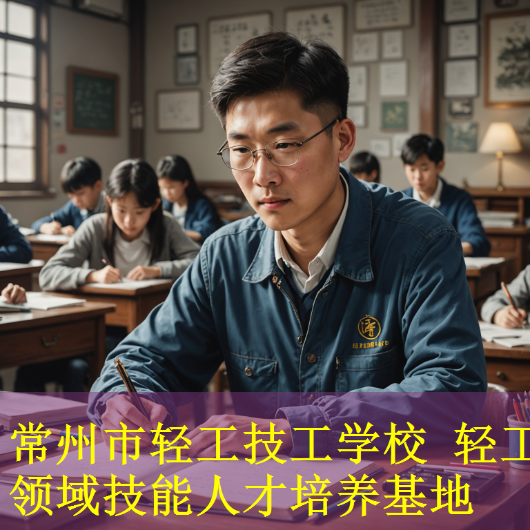 常州市轻工技工学校 轻工领域技能人才培养基地