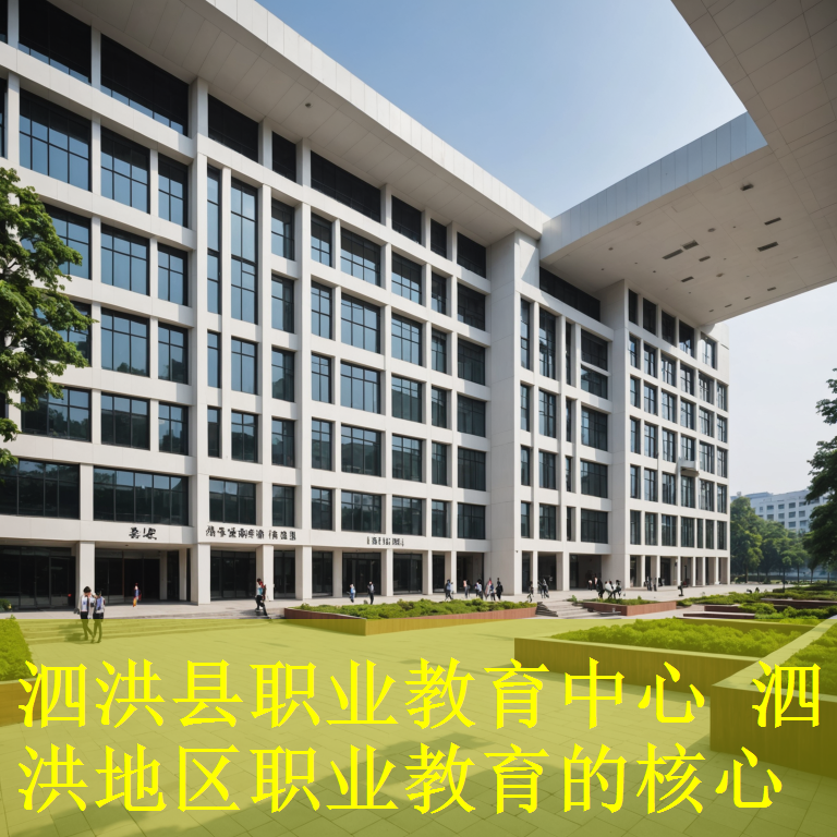 泗洪县职业教育中心 泗洪地区职业教育的核心