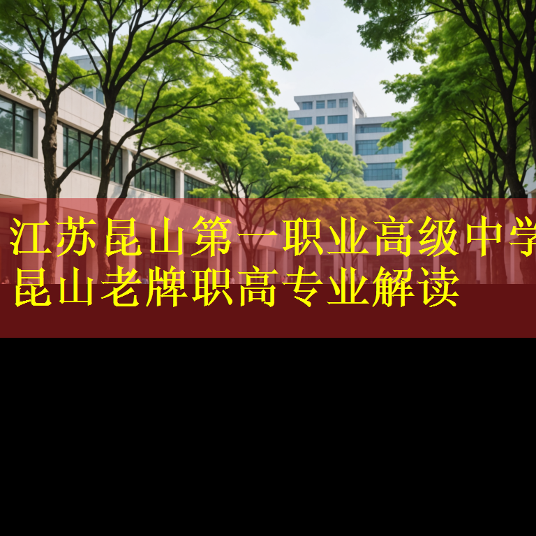 江苏昆山第一职业高级中学 昆山老牌职高专业解读