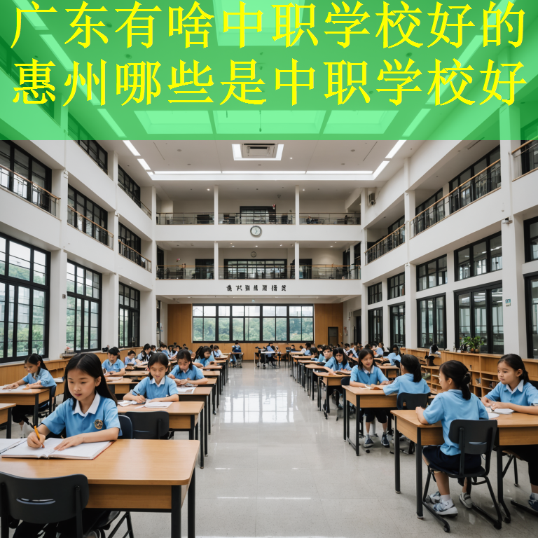 广东有啥中职学校好的 惠州哪些是中职学校好