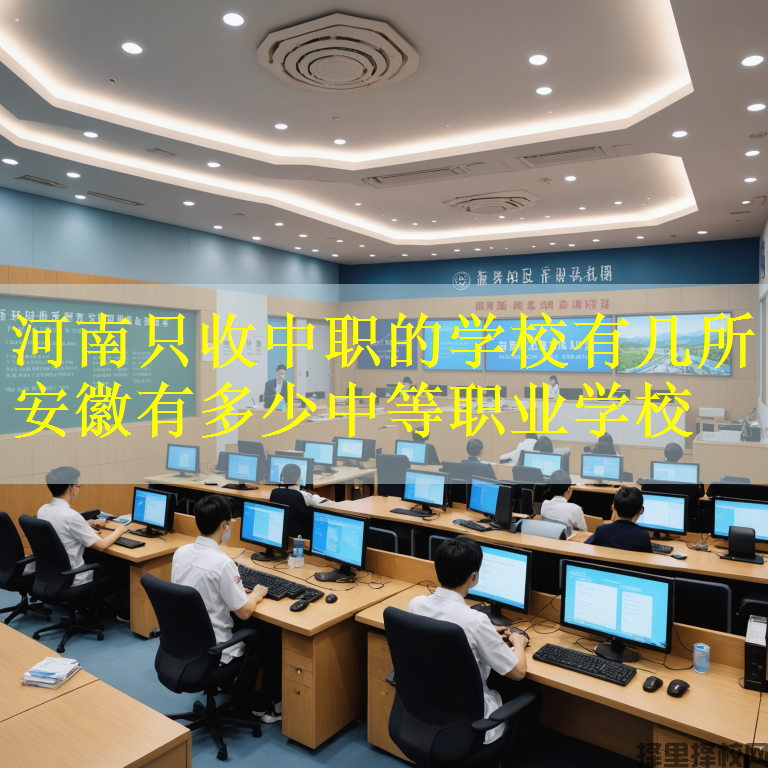 河南只收中职的学校有几所 安徽有多少中等职业学校