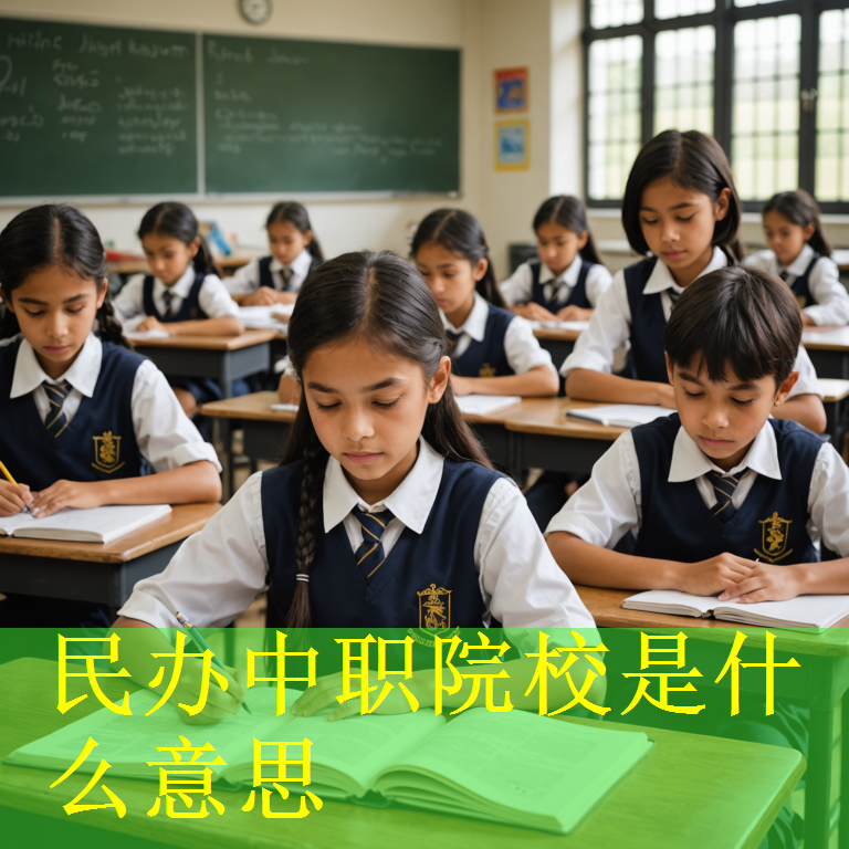 民办中职院校是什么意思