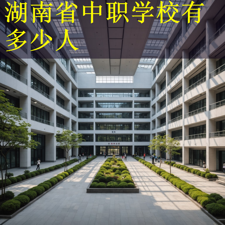 湖南省中职学校有多少人