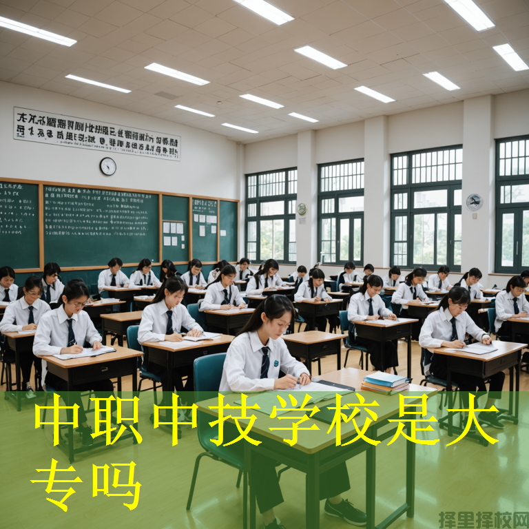 中职中技学校是大专吗