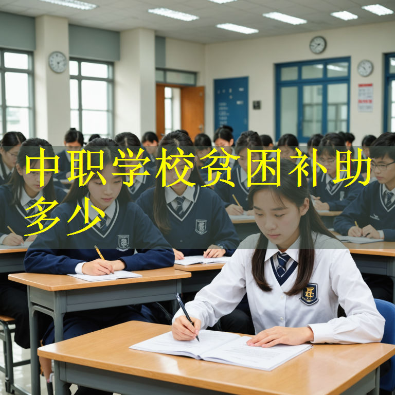 中职学校贫困补助多少