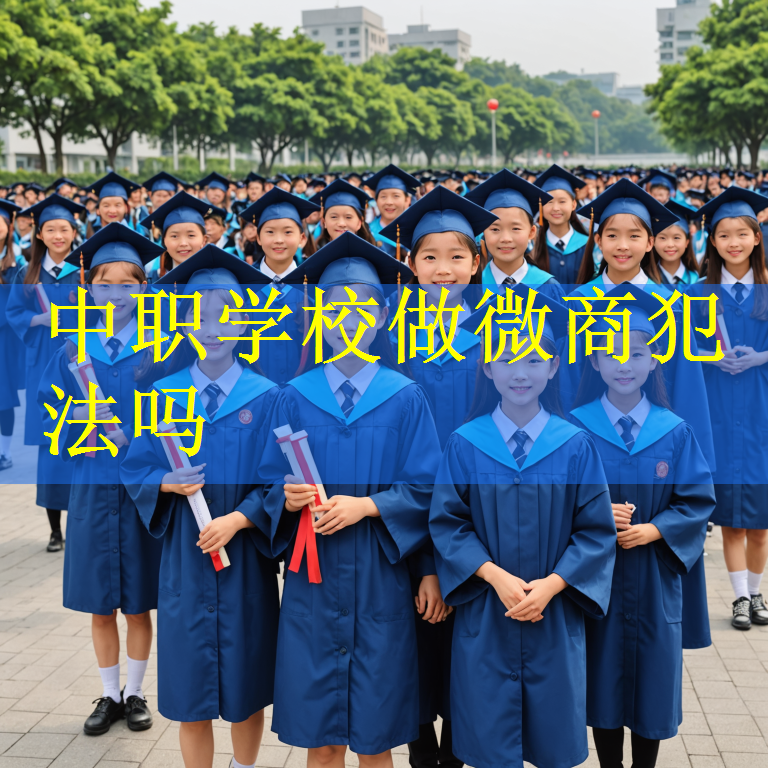 中职学校做微商犯法吗