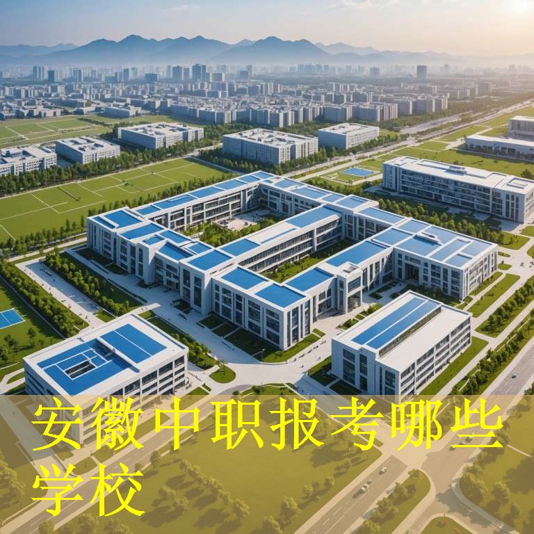 安徽中职报考哪些学校
