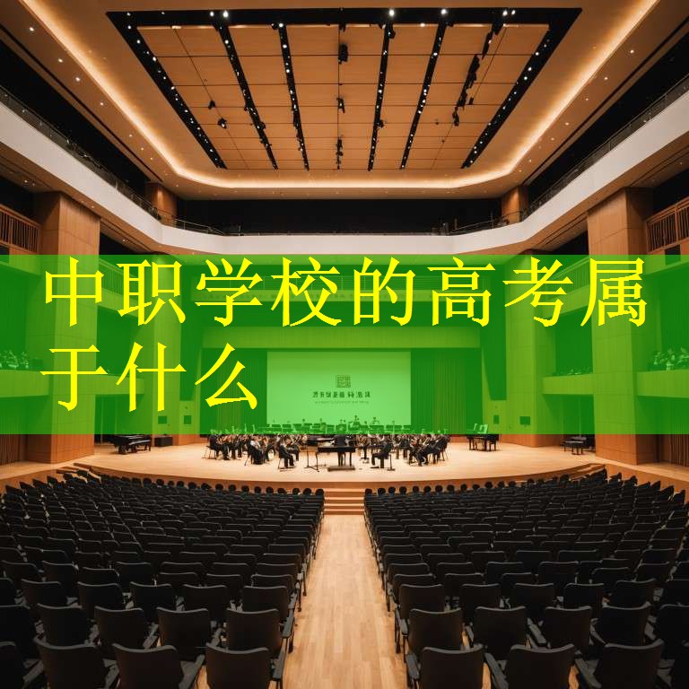 中职学校的高考属于什么