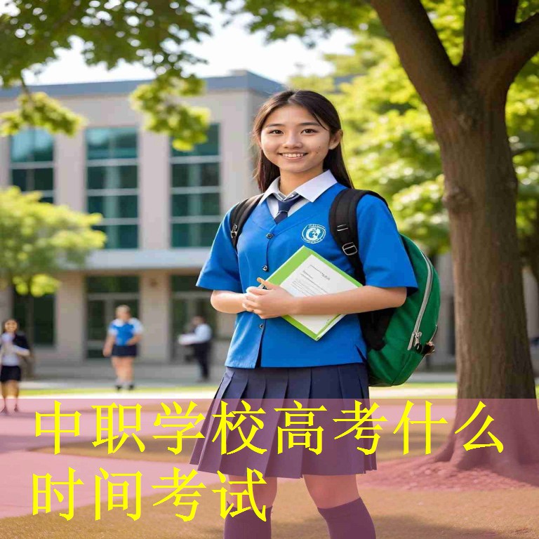 中职学校高考什么时间考试