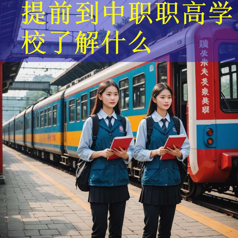 提前到中职职高学校了解什么