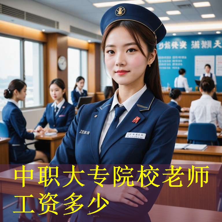 中职大专院校老师工资多少