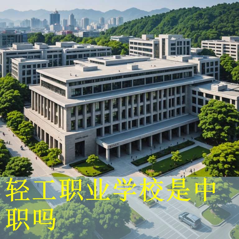 轻工职业学校是中职吗