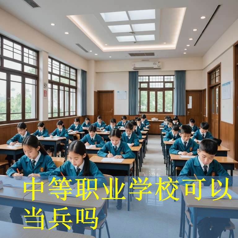 中等职业学校可以当兵吗