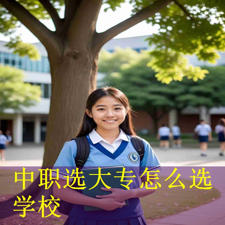 中职选大专怎么选学校